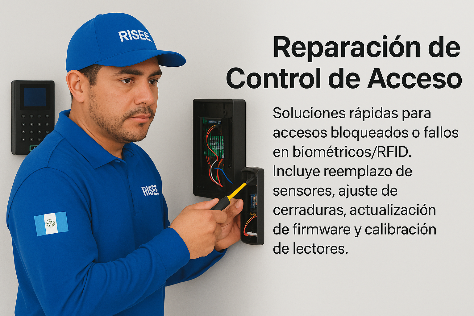Reparación de Sistemas de Control de Acceso – RISEE