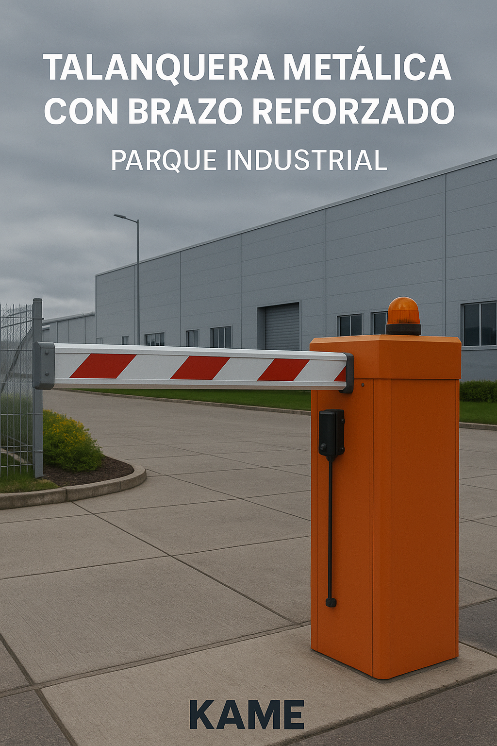 Talanquera Vehicular Industrial Automatizada